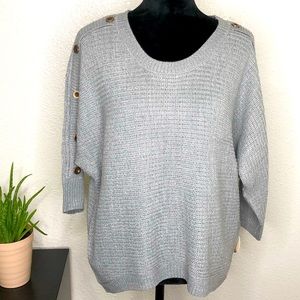 MISIA Women Knit Top Sleeve Pullover Blouse